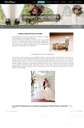 Kingsclere Web Design Example